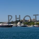 Rhodes Port and Citadel, Greece, 2023