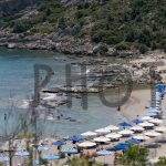 Nudist beach from Rodos, Greece, 2023