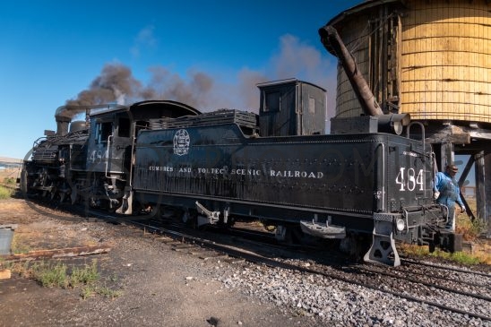 antique steam engine train